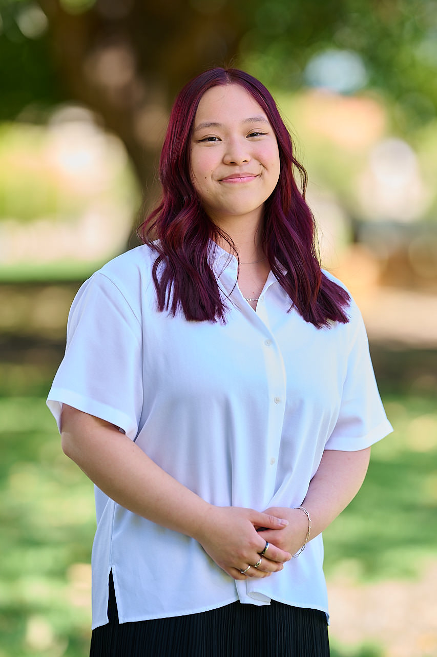 Portrait of Meagan Tan at Parliament Place, Perth