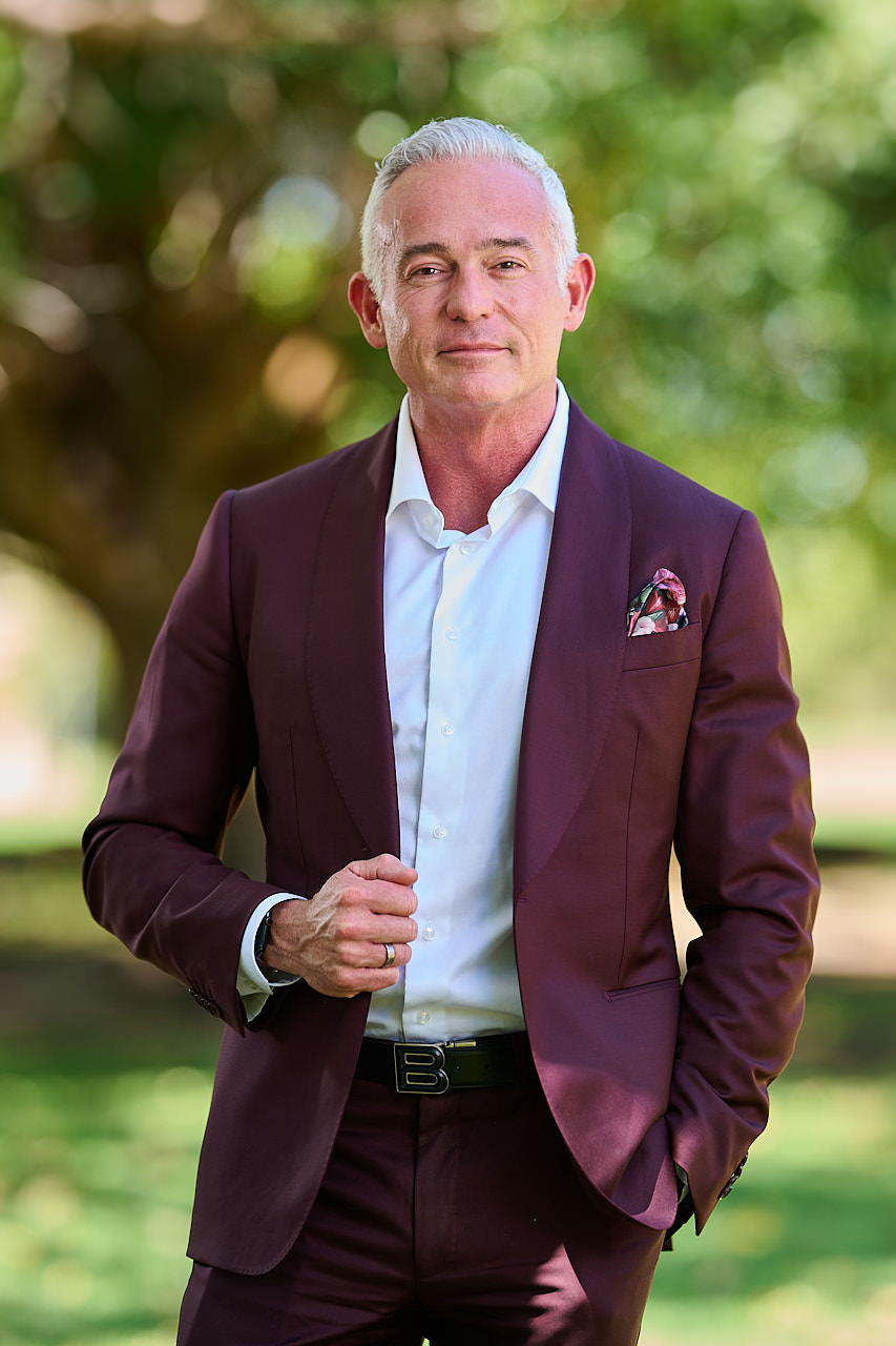 Portrait of Anthony-Fisk at Parliament Place, Perth