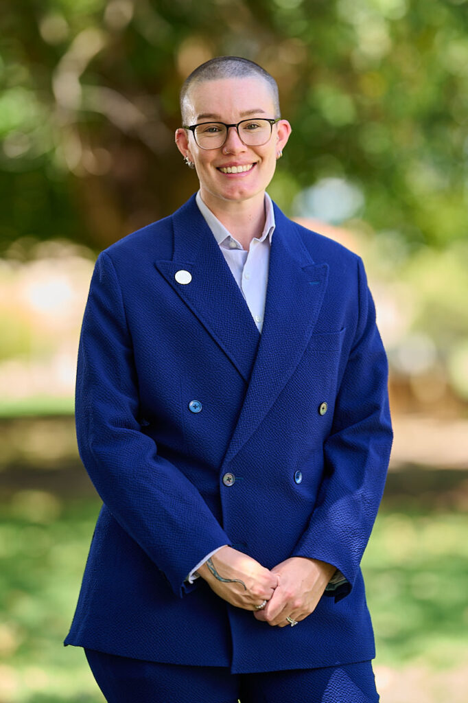 Portrait of George-Foulkes-Taylor at Parliament Place, Perth