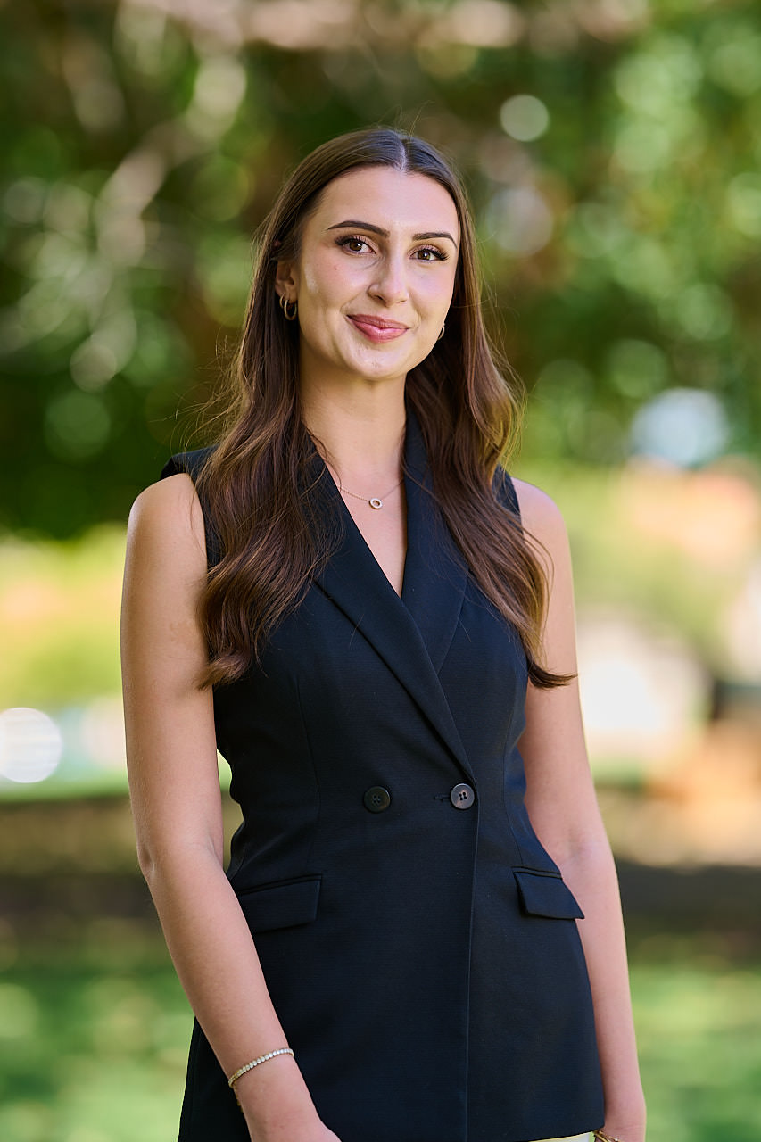 Portrait of Sabela-Saracho at Parliament Place, Perth